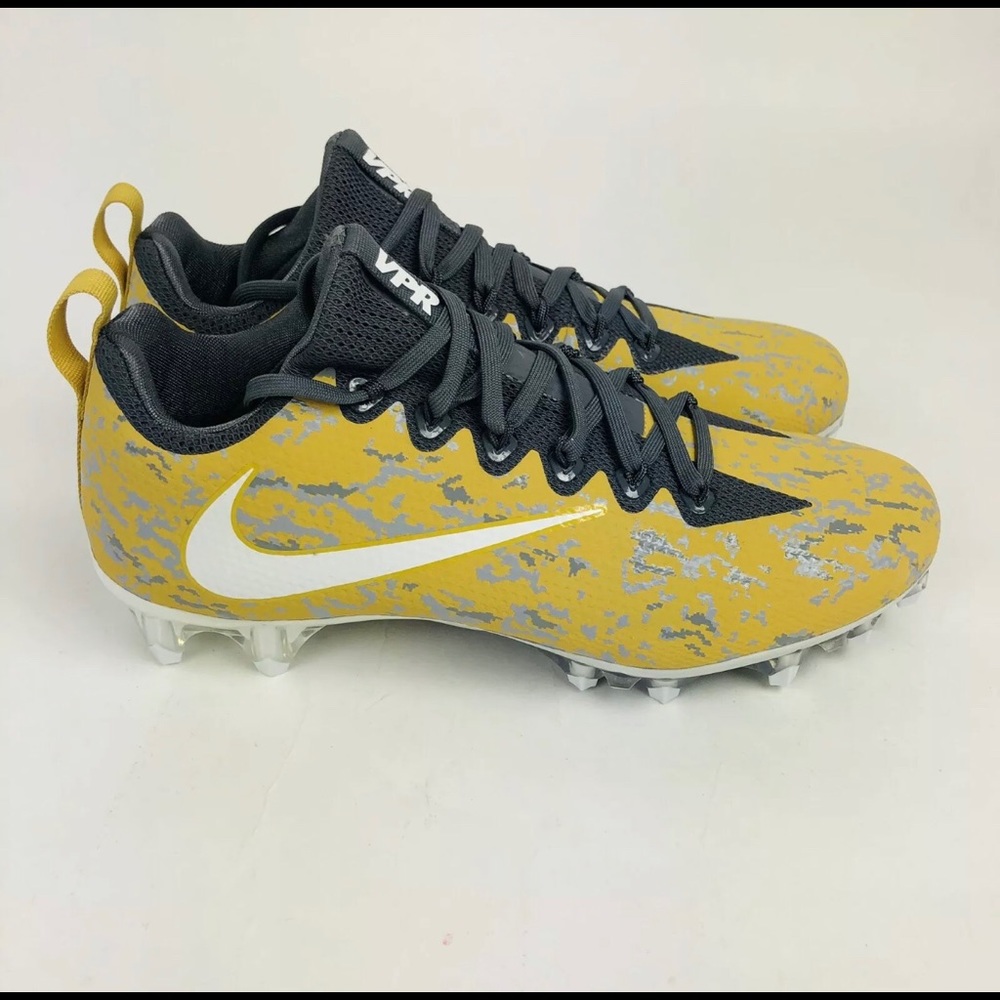 Nike Vapor Untouchable Pro Football Cleats Gold - Picture 5 of 6